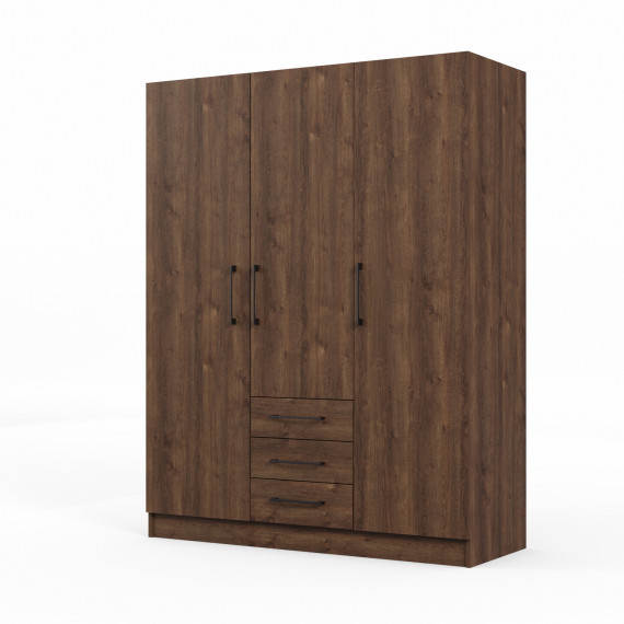 ტანსაცმლის კარადა HOBEL X127 UZ-819 BLACK K090 (6)