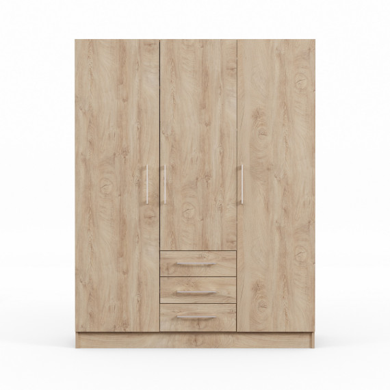 платяной шкаф HOBEL X127 UZ-819 INOX K107 (6)