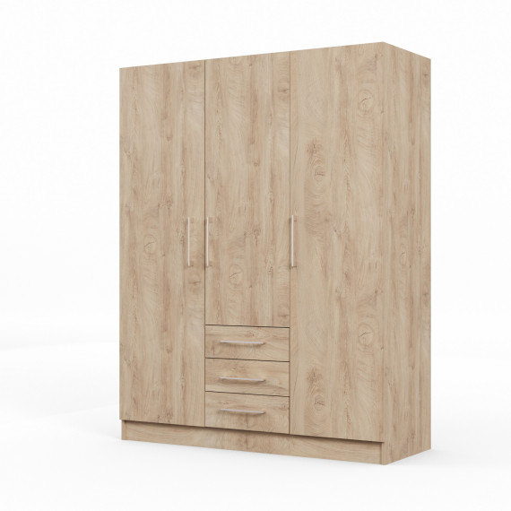 платяной шкаф HOBEL X127 UZ-819 INOX K107 (6)