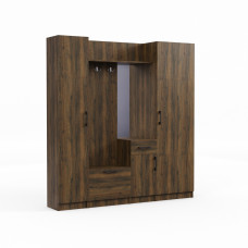 гарнитур для прихожей HOBEL X128 UZ-819 BLACK ORMA 215 (7)