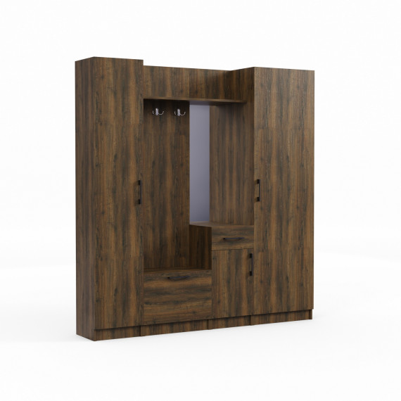 შემოსასვლელის გარნიტური HOBEL X128 UZ-819 BLACK ORMA 215 (7)