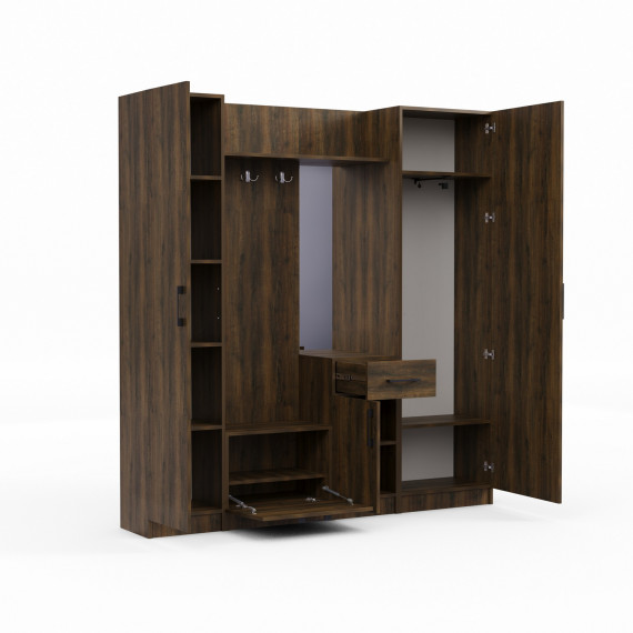 შემოსასვლელის გარნიტური HOBEL X128 UZ-819 BLACK ORMA 215 (7)