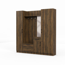 гарнитур для прихожей HOBEL X128 UZ-819 BLACK ORMA 215 (7)