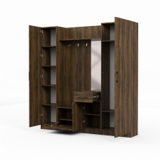 гарнитур для прихожей HOBEL X128 UZ-819 BLACK ORMA 215 (7)