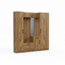 гарнитур для прихожей HOBEL X128 UZ-819 BLACK ORMA 222 (7)