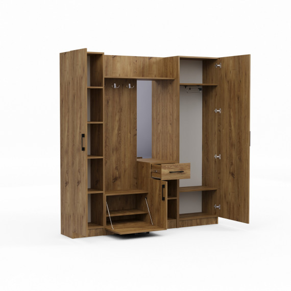 შემოსასვლელის გარნიტური HOBEL X128 UZ-819 BLACK ORMA 222 (7)