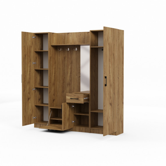 შემოსასვლელის გარნიტური HOBEL X128 UZ-819 BLACK ORMA 222 (7)