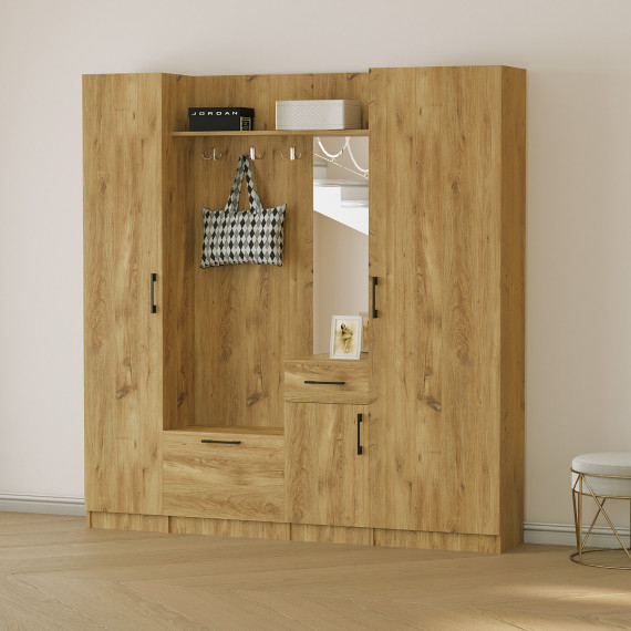 შემოსასვლელის გარნიტური HOBEL X128 UZ-819 BLACK ORMA 222 (7)