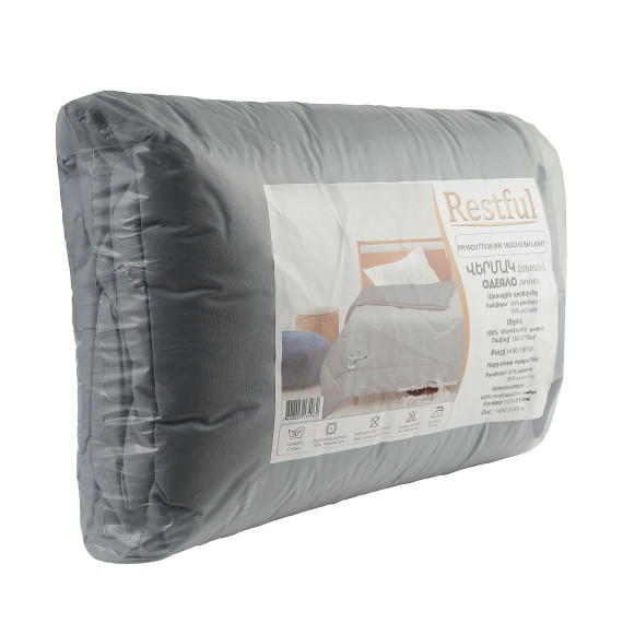 ზამთრის საბანი RESTFUL PR19QV77V38 BW 150X210 BM LIGHT