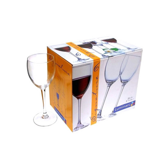 cups set LUMINARC H8168 SIGNATURE 250ML 6PC